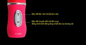 Bán Sỉ Dương vật giả, Chim trai, Cu nam AILIGHTER rung thụt nhiệt - BCS