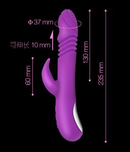 Dương vật giả, Chim trai, Cu nam rung thụt Ella Vibrating Rod