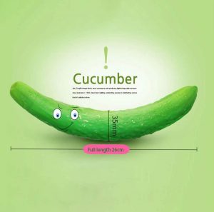Cu giả Dưa Chuột Cucumber rung siêu mạnh. Dương vật Chim giả cầm tay có hình thù như quả dưa chuột thật.