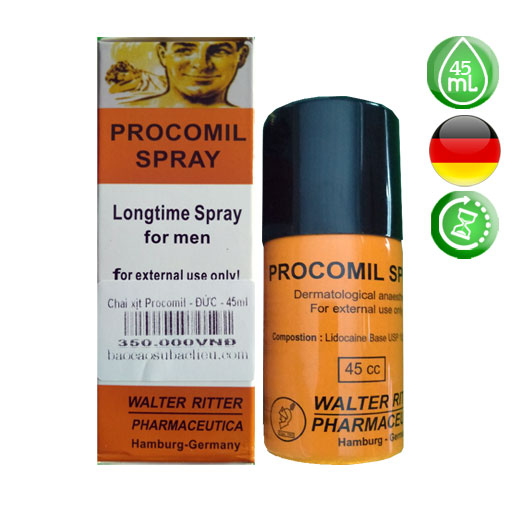 Procomil Spray - Thuốc Xịt Kéo Dài Thời Gian Quan Hệ