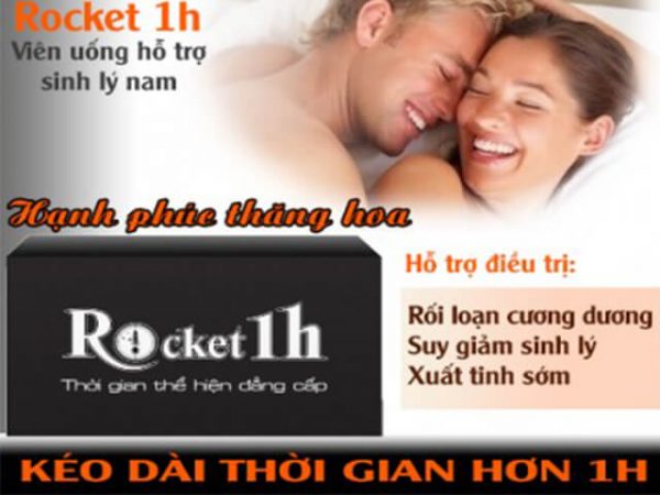 Thuốc dường dương Rocket 1h là thực phẩm chức năng hỗ trợ cải thiện sinh lý nam Thuốc dường dương Rocket 1h là thực phẩm chức năng hỗ trợ cải thiện sinh lý nam