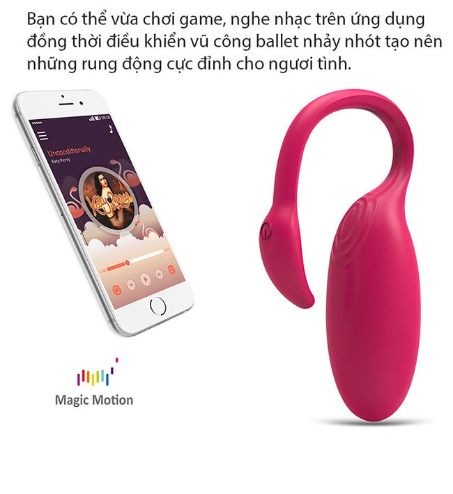 Trứng Rung Flamingo Chính Hãng Magic Motion Trứng Rung Flamingo Chính Hãng Magic Motion