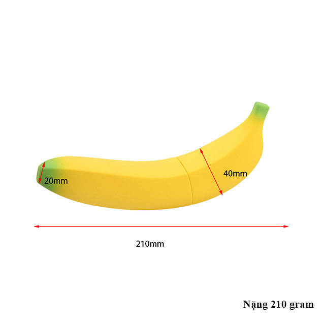 Dương Vật Giả Trái Chuối Ngụy Trang - Có Rung 210cm